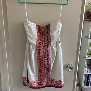 Roxy beaded multi color dress